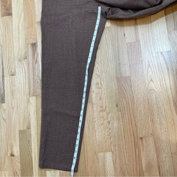 Nordstrom Treasure & Bond Brown Plaid Pants Corpcore Academia Womens Size Small - Picture 12 of 12